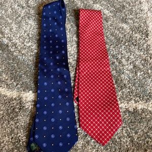 Two Ralph Lauren ties